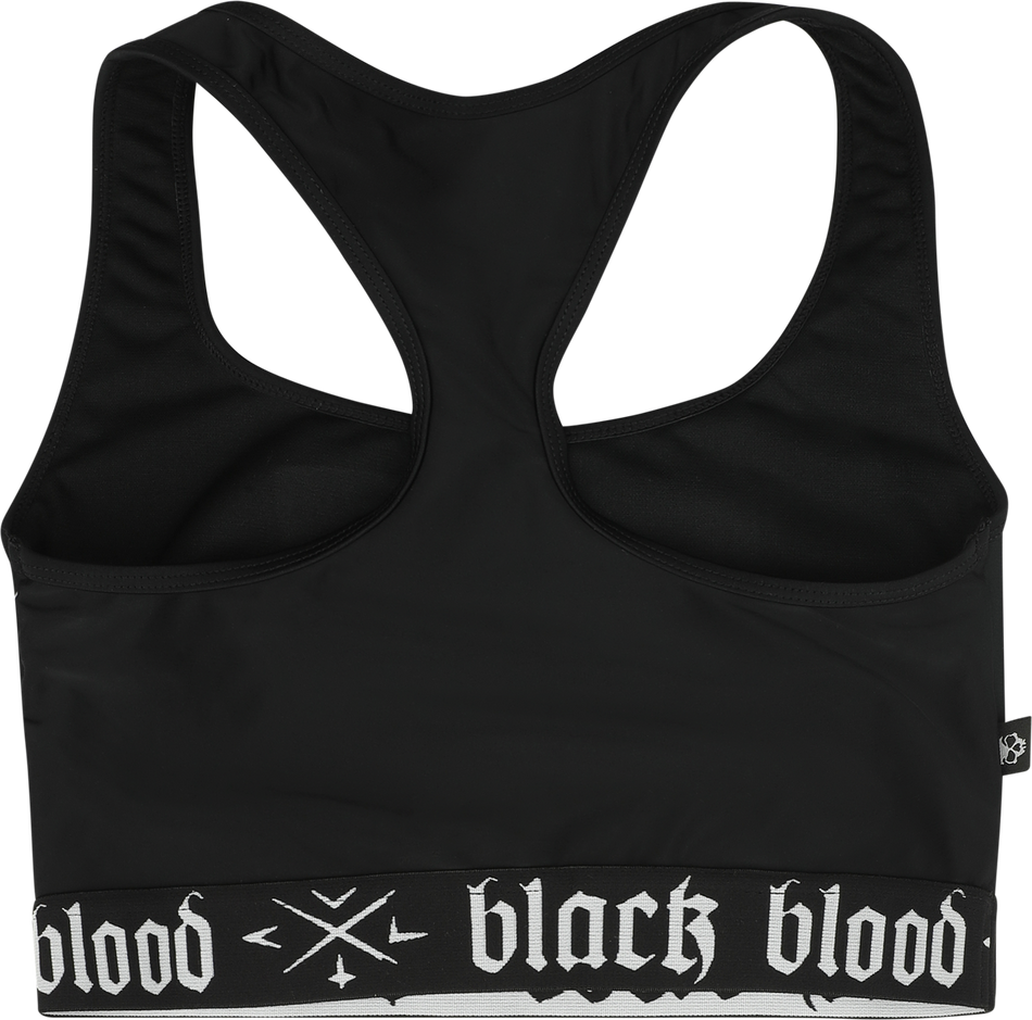 Haut de bikini Gothic de Black Blood by Gothicana - Haut de Bikini avec Pentagramme - S à XL - pour Femme - noir - Black Blood by Gothicana - View 2