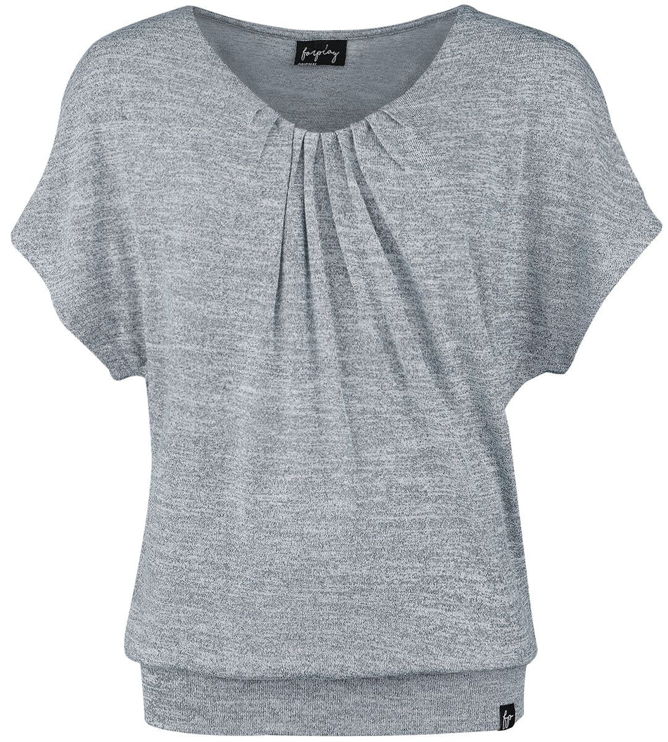 T-Shirt Manches courtes  de Forplay - Beth - S à XXL - pour Femme - gris - Forplay