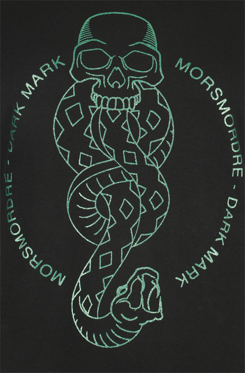 Robe mi-longue  de Harry Potter - Marque Des Ténèbres - S - pour Femme - noir - Harry Potter - View 2