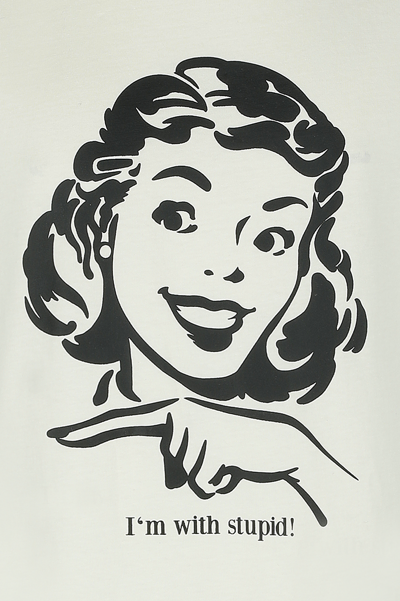 T-Shirt Manches courtes  de Collection Spéciale EMP - Collection Spéciale EMP X Urban Classics - T-shirt unisexe - M à XXL - pour Femme - blanc cassé - Collection Spéciale EMP - View 2