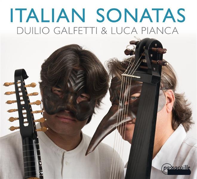 Sonates italiennes pour mandoline - Front Cover