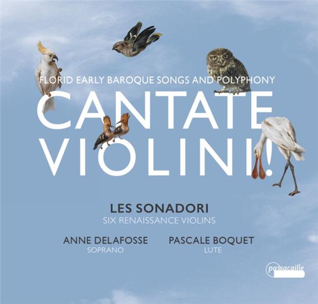 Cantate Violini ! Mélodies et polyphonies du pré-baroque - Front Cover