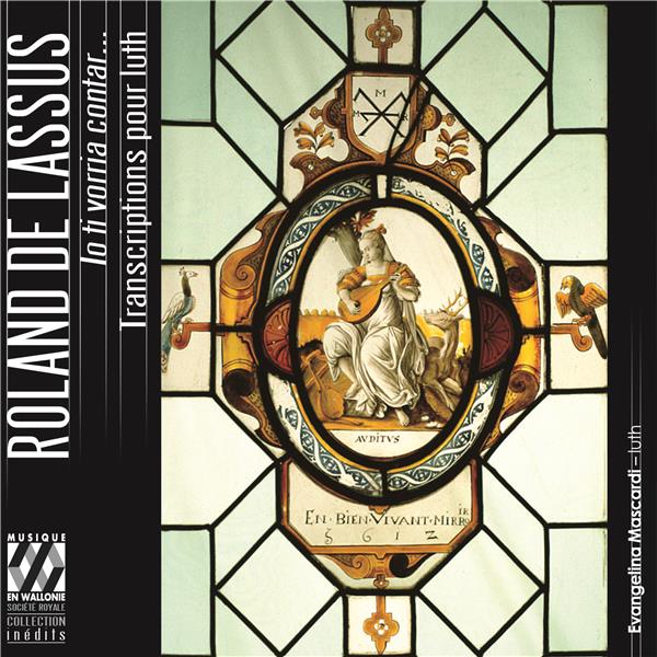 Roland de Lassus : Io Ti Vorria Contar... Transcriptions pour luth - Front Cover