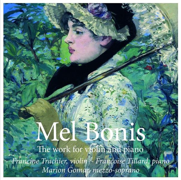 Bonis : The Work For Violin And Piano Digipack - Front Cover
