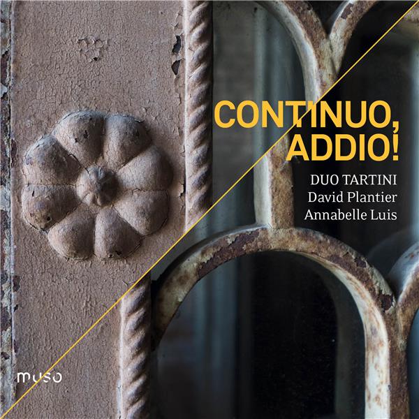 Continuo, Addio! - Front Cover