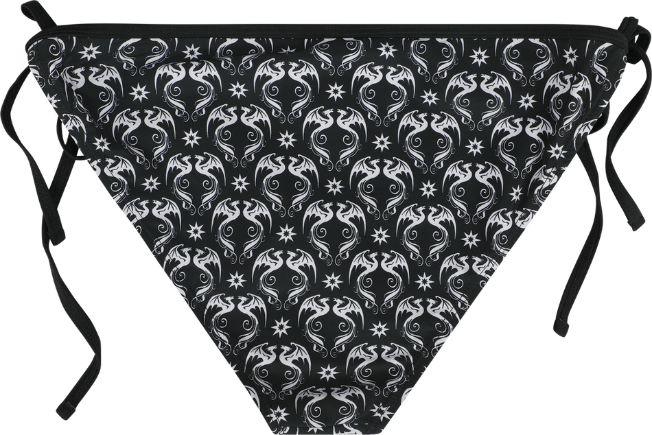 Bas de bikini Gothic de Gothicana by EMP - Gothicana x Anne Stokes - Bas de Bikini - S à XXL - pour Femme - noir - Gothicana by EMP - View 2