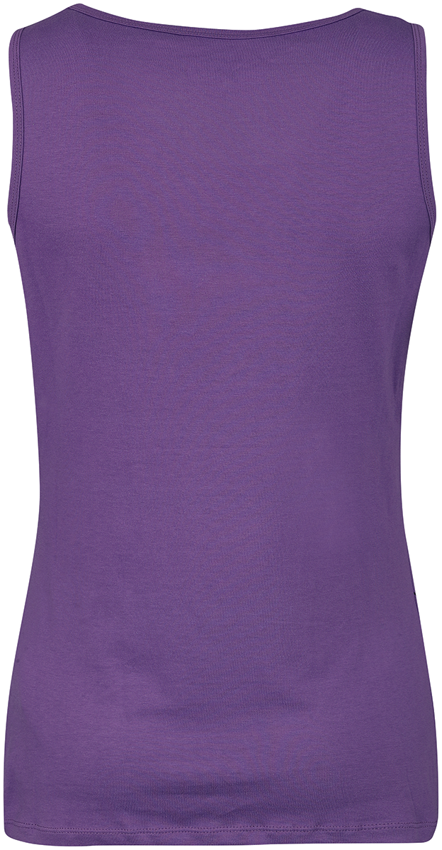 Top Disney de Alice Au Pays Des Merveilles - Cheshire Cat - S à XXL - pour Femme - lilas - Alice Au Pays Des Merveilles - View 2