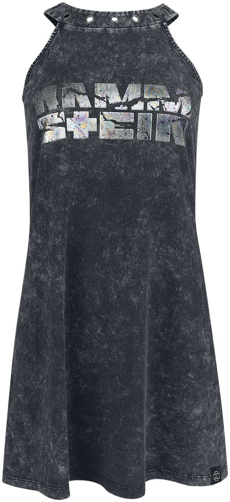 Robe courte  de Rammstein - S à XXL - pour Femme - gris foncé - Rammstein
