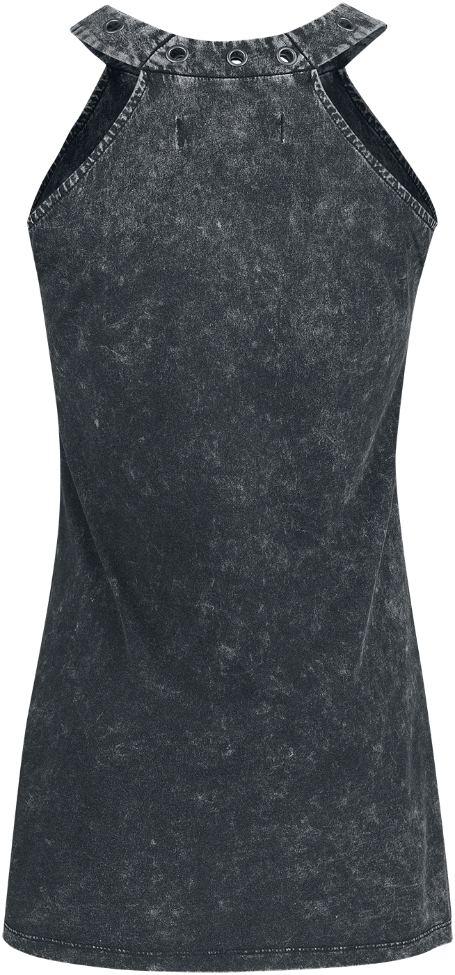 Robe courte  de Rammstein - S à 3XL - pour Femme - gris foncé - Rammstein - View 2