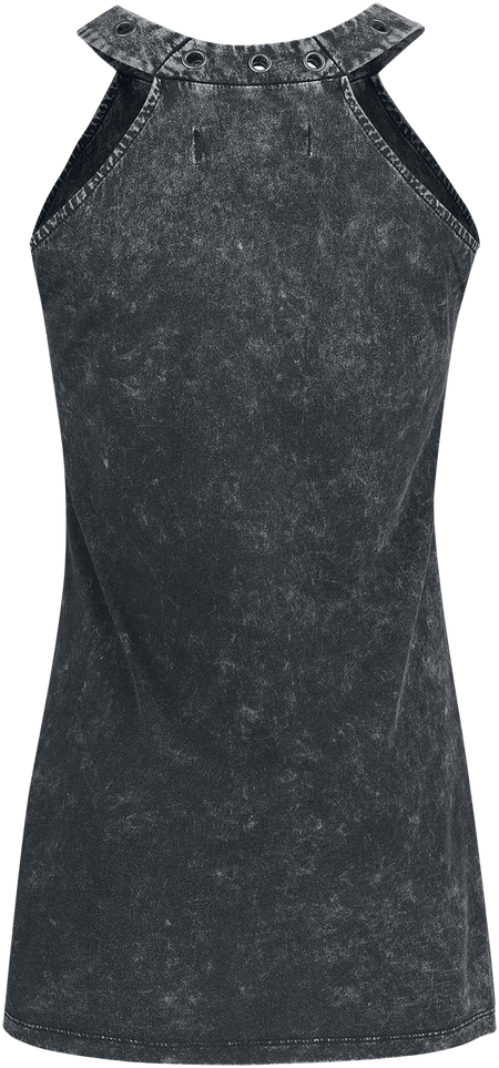 Robe courte  de Rammstein - S à 3XL - pour Femme - gris foncé - Rammstein - View 2