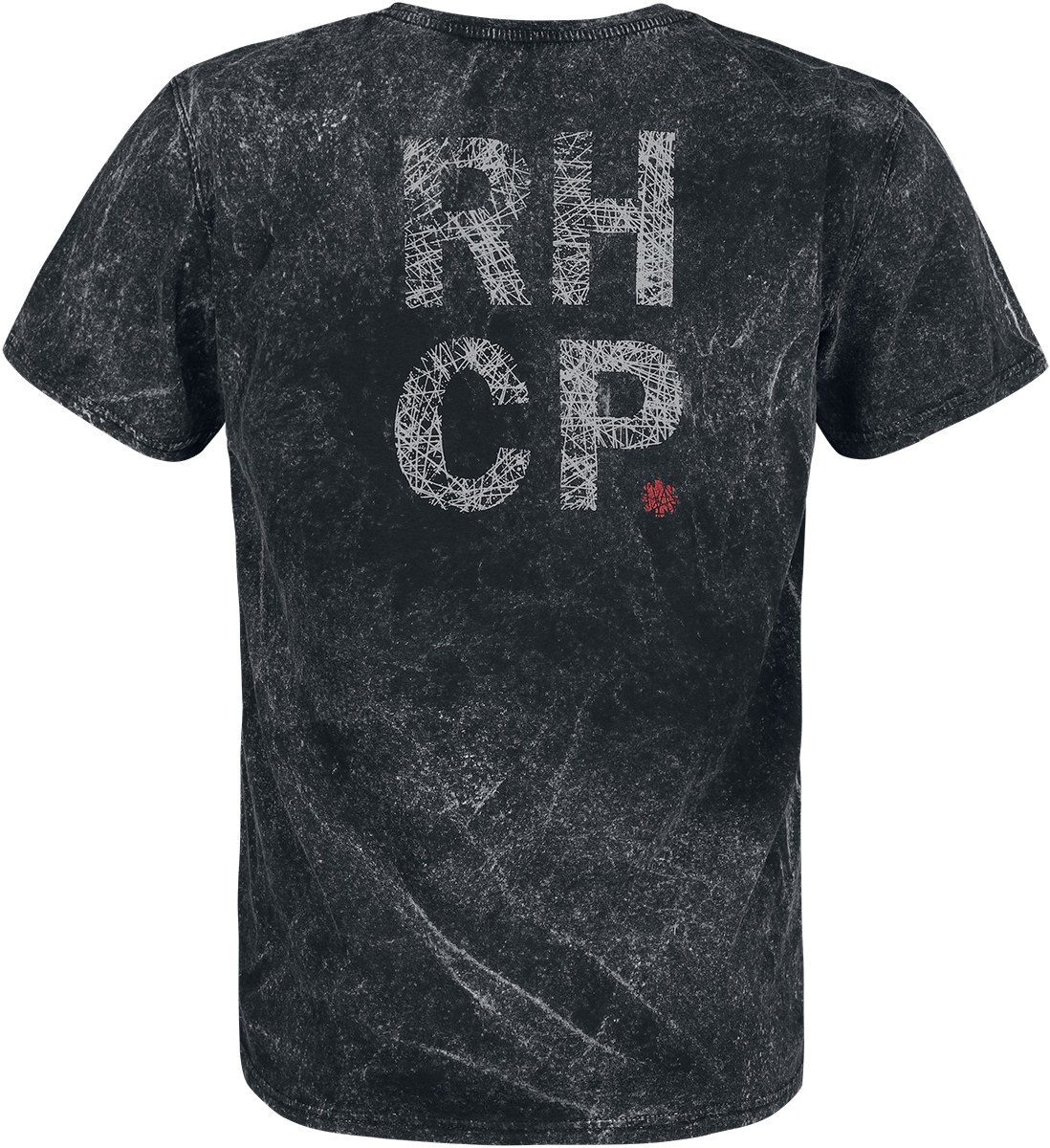 T-Shirt Manches courtes  de Red Hot Chili Peppers - Scratch Logo - S à 3XL - pour Homme - noir - Red Hot Chili Peppers - View 2