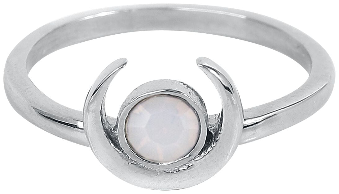 Bague Gothic de etNox - Lune - pour Femme - couleur argent - etNox
