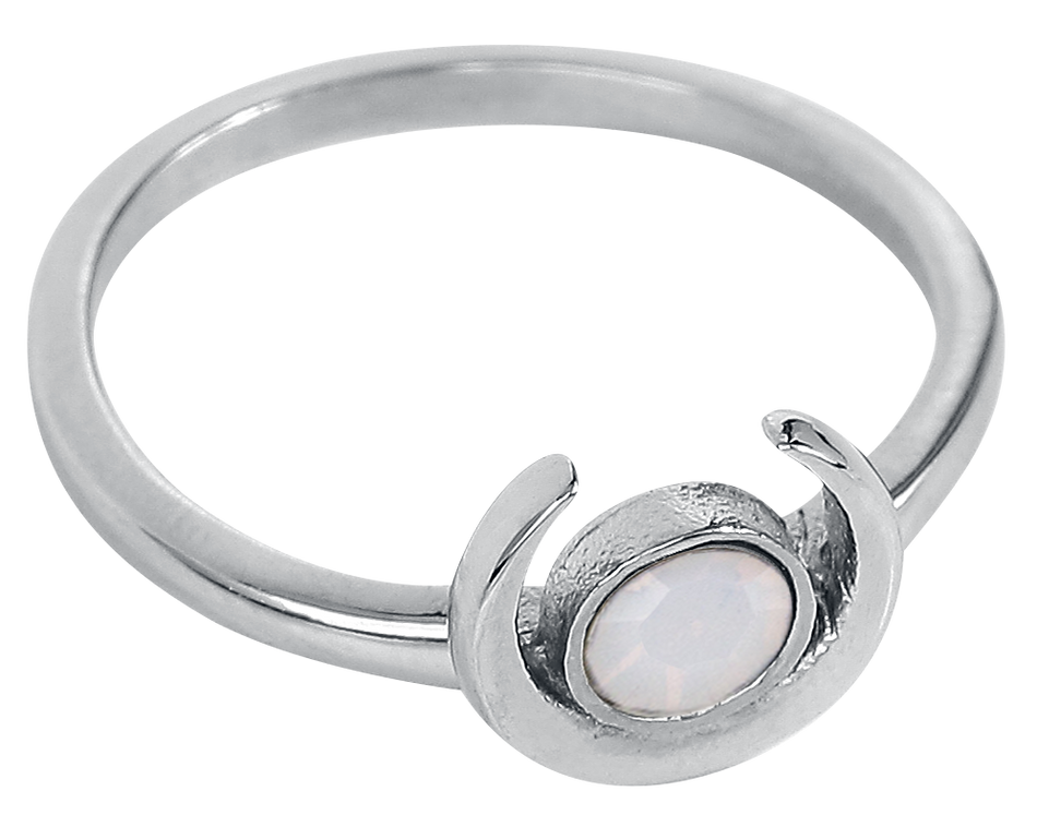 Bague Gothic de etNox - Lune - pour Femme - couleur argent - etNox - View 2