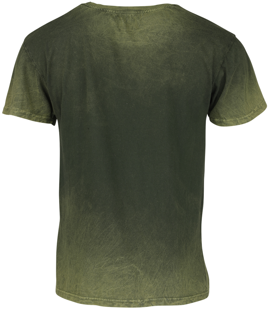 T-Shirt Manches courtes  de Outer Vision - Bucaneer Tattoo - S à 4XL - pour Homme - vert - Outer Vision - View 2