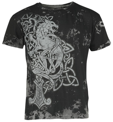 T-Shirt Manches courtes  de Outer Vision - S à 4XL - pour Homme - gris - Outer Vision