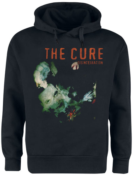 Sweat-shirt à capuche  de The Cure - Desintegration - S à XXL - pour Homme - noir - The Cure