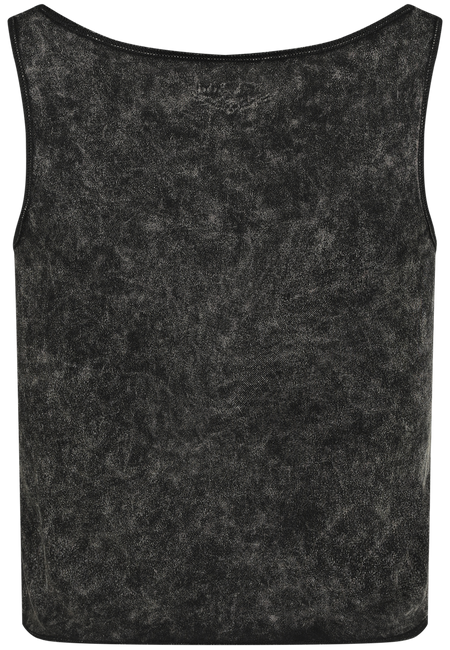 Top  de Rock Rebel by EMP - Cropped Top - L à XL - pour Femme - noir - Rock Rebel by EMP - View 2