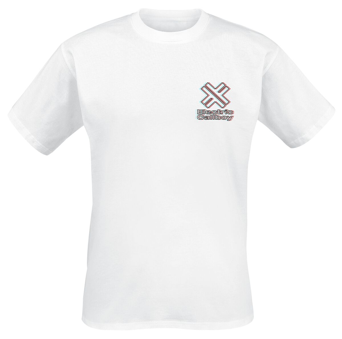 T-Shirt Manches courtes  de Electric Callboy - In Tekkno We Trust - S à 3XL - pour Homme - blanc - Electric Callboy