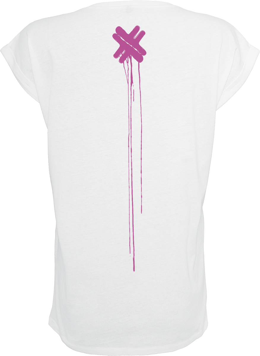 T-Shirt Manches courtes  de Electric Callboy - Eat Me Alive - L - pour Femme - blanc - Electric Callboy - View 2