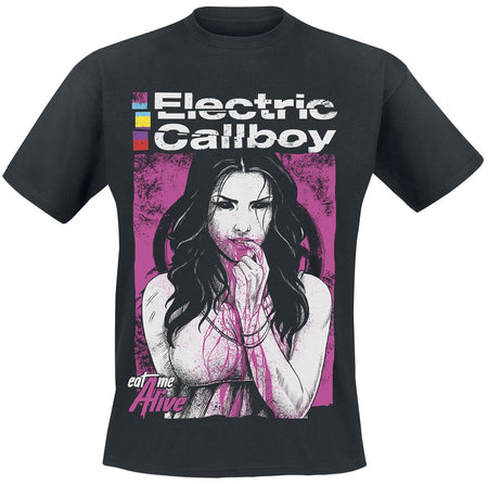 T-Shirt Manches courtes  de Electric Callboy - Eat Me Alive - S à 3XL - pour Homme - noir - Electric Callboy