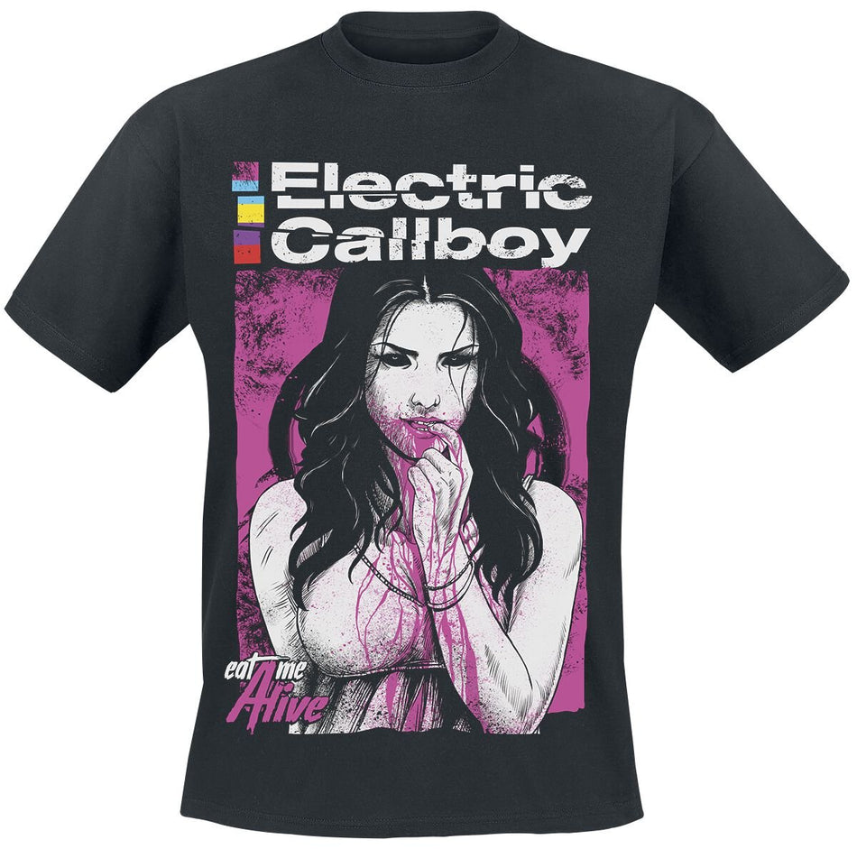 T-Shirt Manches courtes  de Electric Callboy - Eat Me Alive - S à 3XL - pour Homme - noir - Electric Callboy