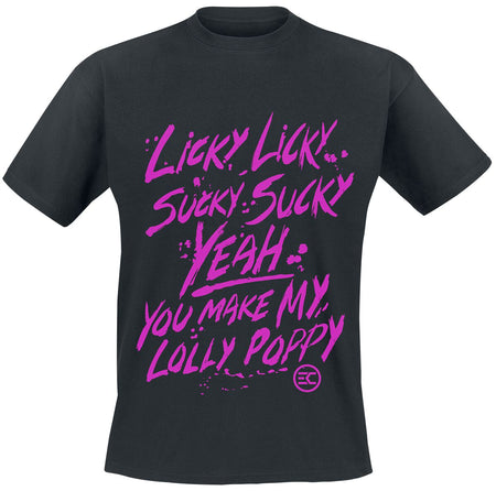 T-Shirt Manches courtes  de Electric Callboy - Licky Licky - S à 3XL - pour Homme - noir - Electric Callboy