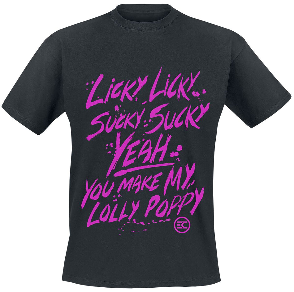T-Shirt Manches courtes  de Electric Callboy - Licky Licky - S à 3XL - pour Homme - noir - Electric Callboy