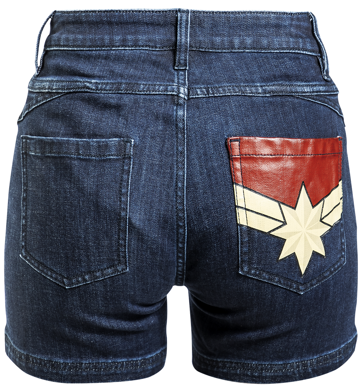 Short Disney de The Marvels - Star - 27 à 30 - pour Femme - jean/bleu - The Marvels - View 2