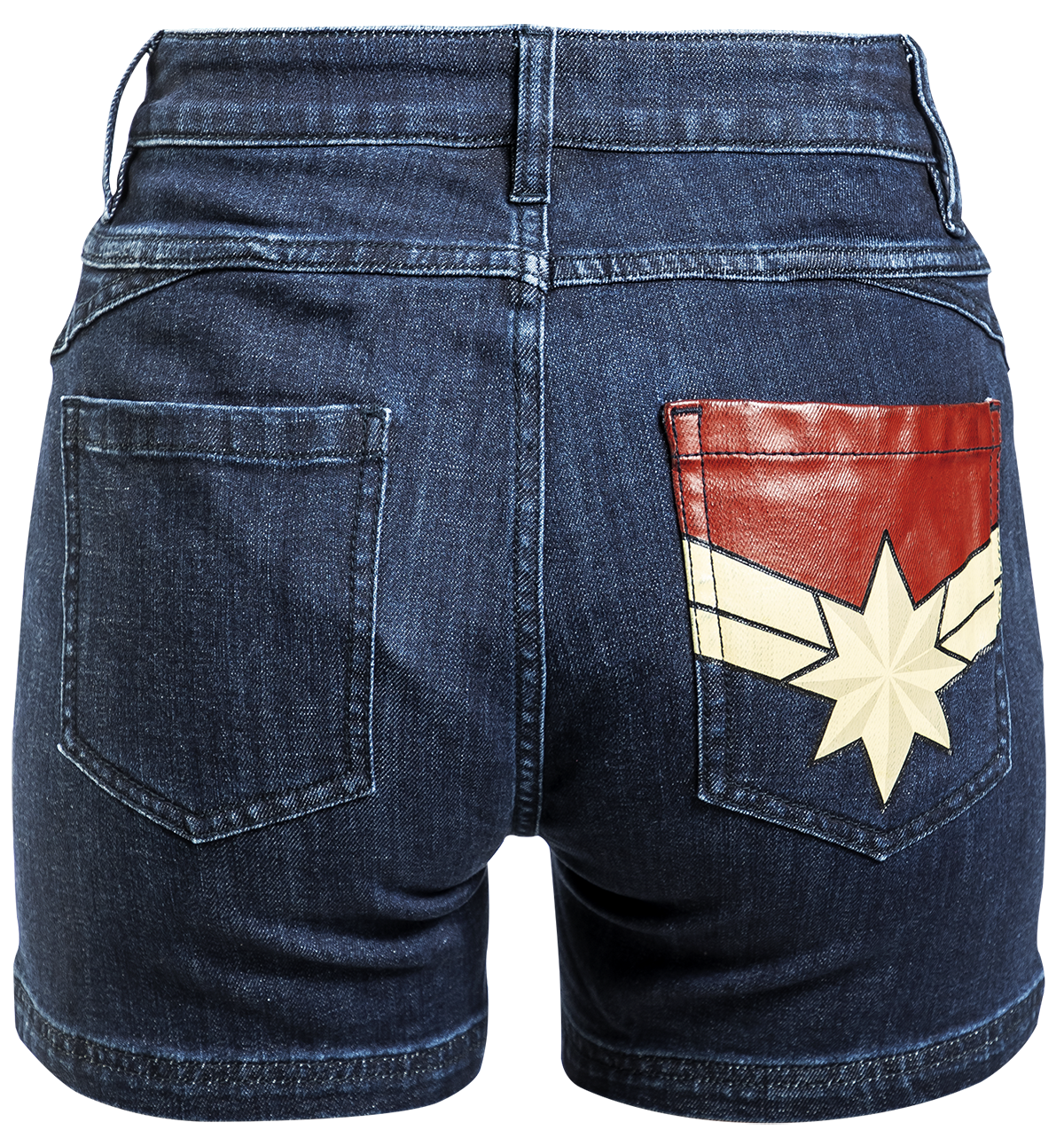 Short Disney de The Marvels - Star - 27 à 31 - pour Femme - jean/bleu - The Marvels - View 2