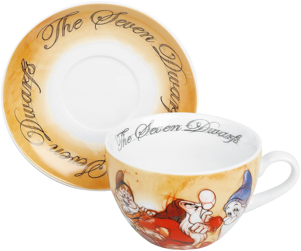 Mug Disney de Blanche-Neige Et les Sept Nains - Les Sept Nains - Tasse à Cappucino - pour Indifférent - multicolore - Blanche-Neige Et les Sept Nains