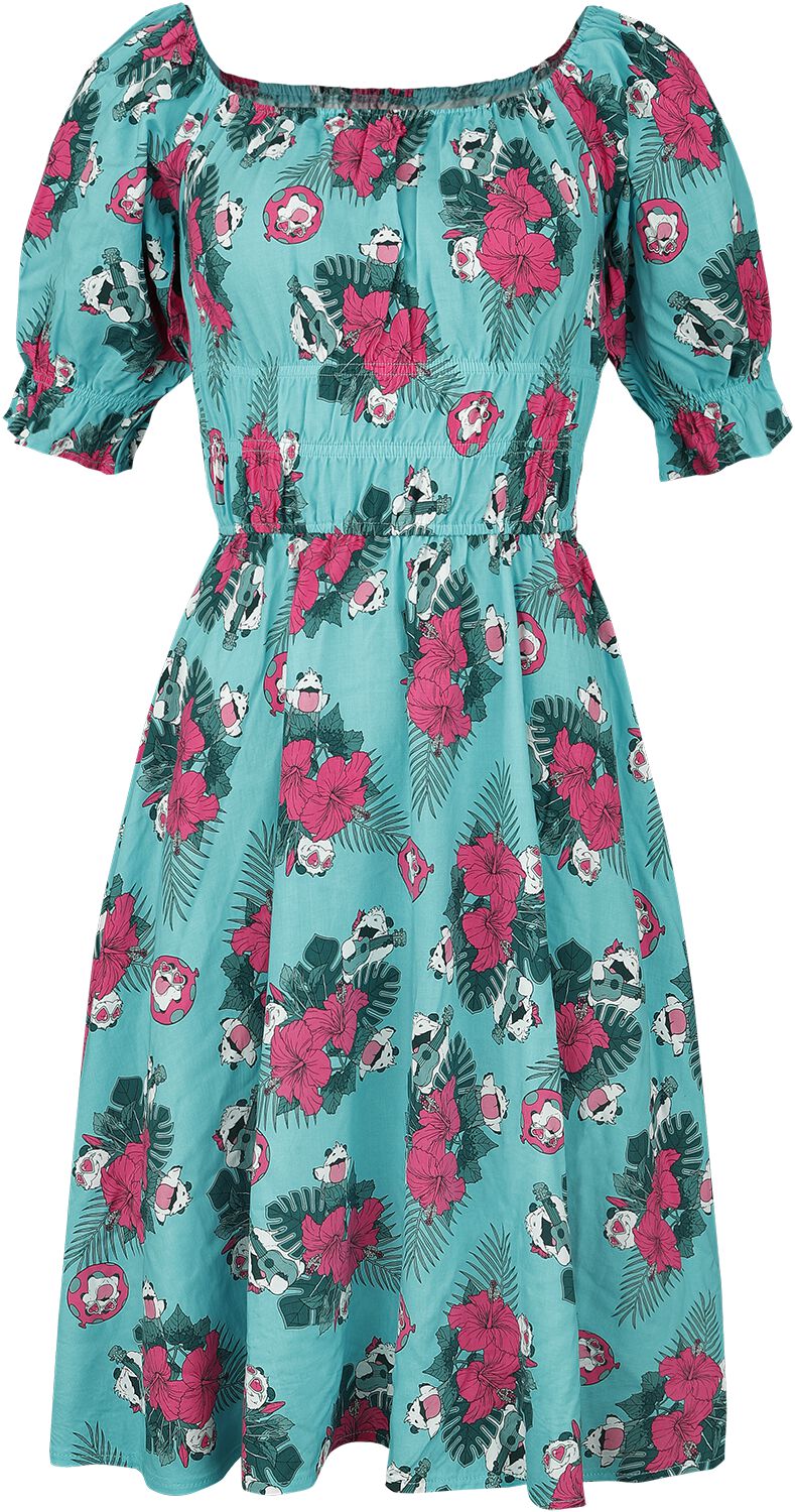 Robe mi-longue Gaming de League of Legends - Arcane - Porodise - L - pour Femme - bleu clair - League Of Legends