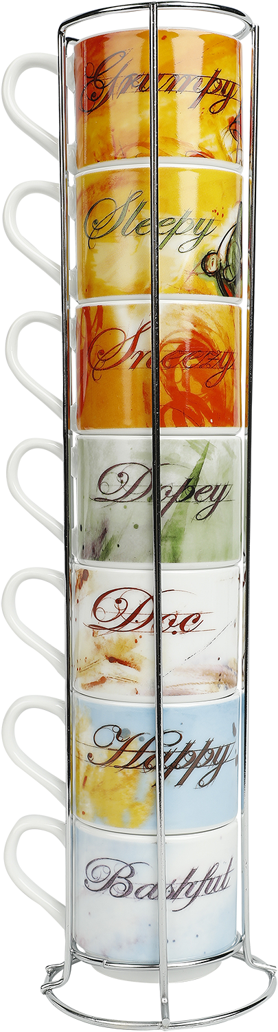 Mug Disney de Blanche-Neige Et les Sept Nains - Les Sept Nains - Tasse à Espresso & assiettes - pour Unisexe - multicolore - Blanche-Neige Et les Sept Nains - View 2