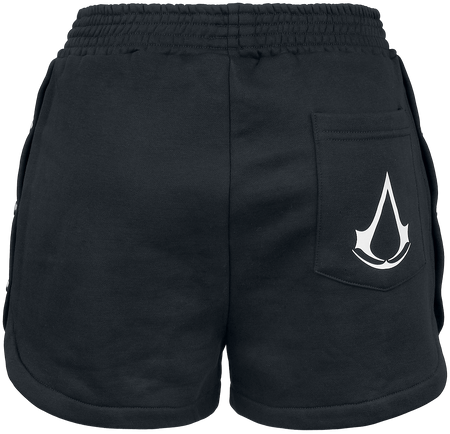Short Sexy Gaming de Assassin's Creed - Logo - S à L - pour Femme - noir - Assassin's Creed - View 2