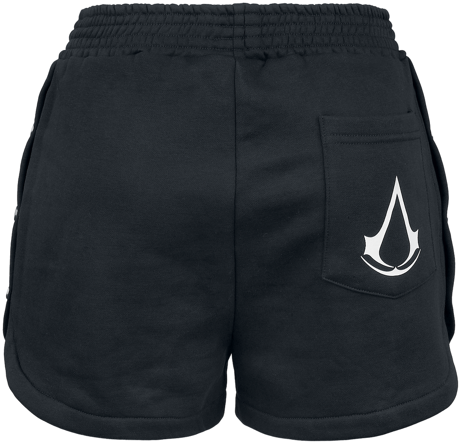 Short Sexy Gaming de Assassin's Creed - Logo - S à L - pour Femme - noir - Assassin's Creed - View 2