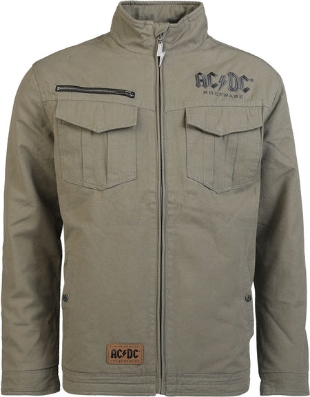 Veste d'hiver  de AC/DC - EMP Signature Collection - L à 3XL - pour Homme - taupe - AC/DC