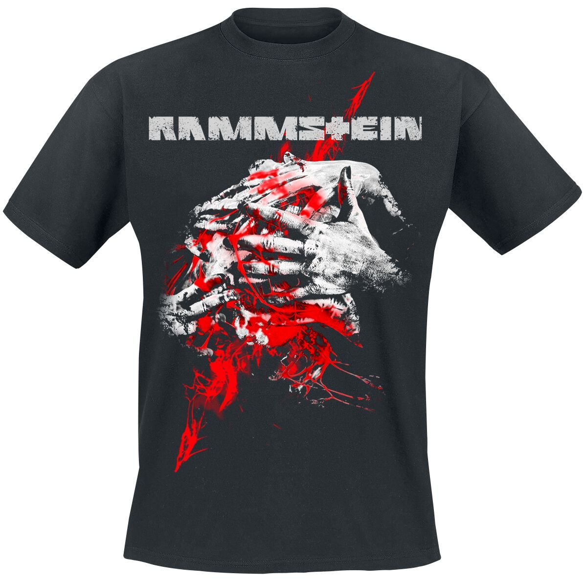 T-Shirt Manches courtes  de Rammstein - Angst - S à 5XL - pour Homme - noir - Rammstein