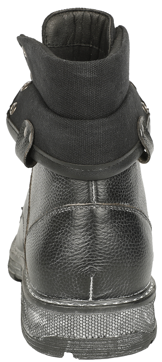 Bottes  de Black Premium by EMP - Boots With Used Details And Double Shaft - EU40 à EU47 - pour Homme - noir - Black Premium by EMP - View 2