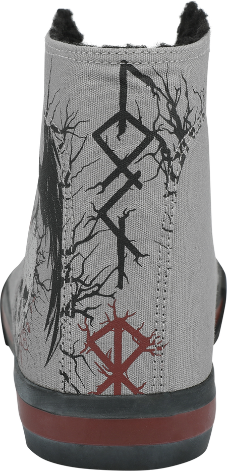 Baskets hautes  de Black Premium by EMP - Walk The Line - EU37 à EU38 - pour Unisexe - gris - Black Premium by EMP - View 2