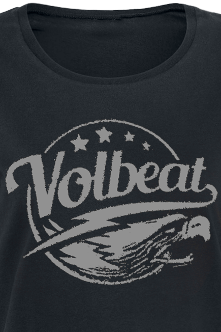 T-Shirt Manches courtes  de Volbeat - Eagle - M à L - pour Femme - noir - Volbeat - View 2