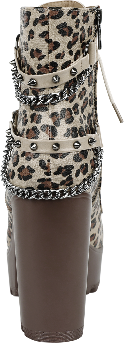 Talons hauts  de Rock Rebel by EMP - Imprimé Léopard - Bottines à Talons - EU37 à EU41 - pour Femme - léopard - Rock Rebel by EMP - View 2