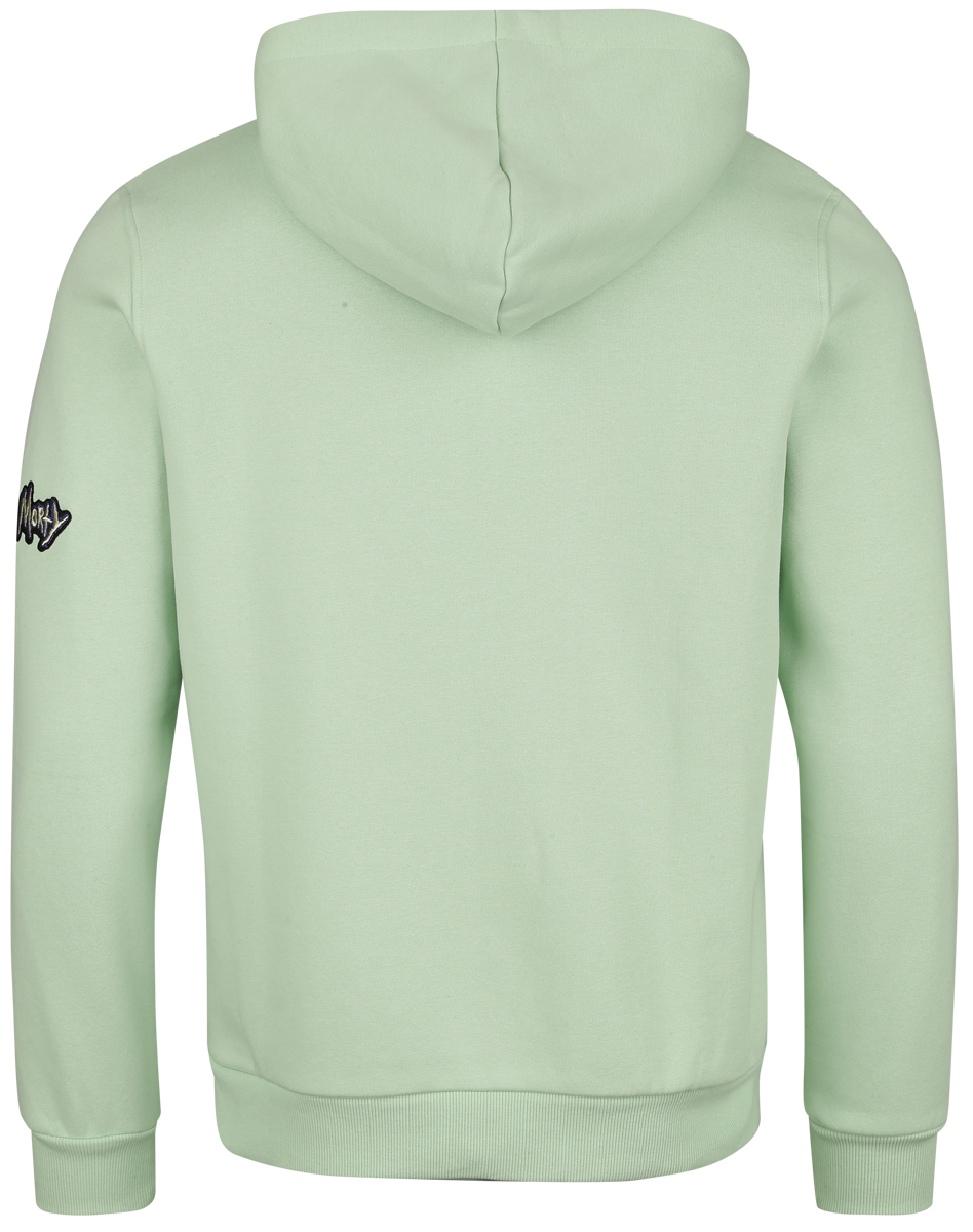 Sweat-shirt zippé à capuche  de Rick & Morty - Fruity - S à M - pour Homme - vert clair - Rick & Morty - View 2
