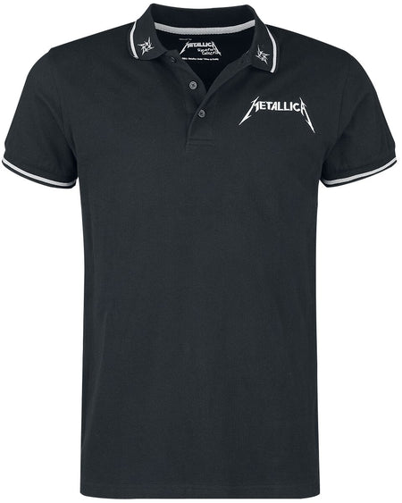 Polo  de Metallica - EMP Signature Collection - M à 3XL - pour Homme - noir - metallica