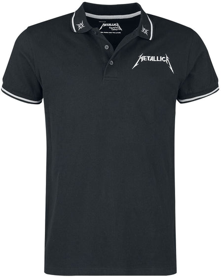 Polo  de Metallica - EMP Signature Collection - M à 3XL - pour Homme - noir - metallica