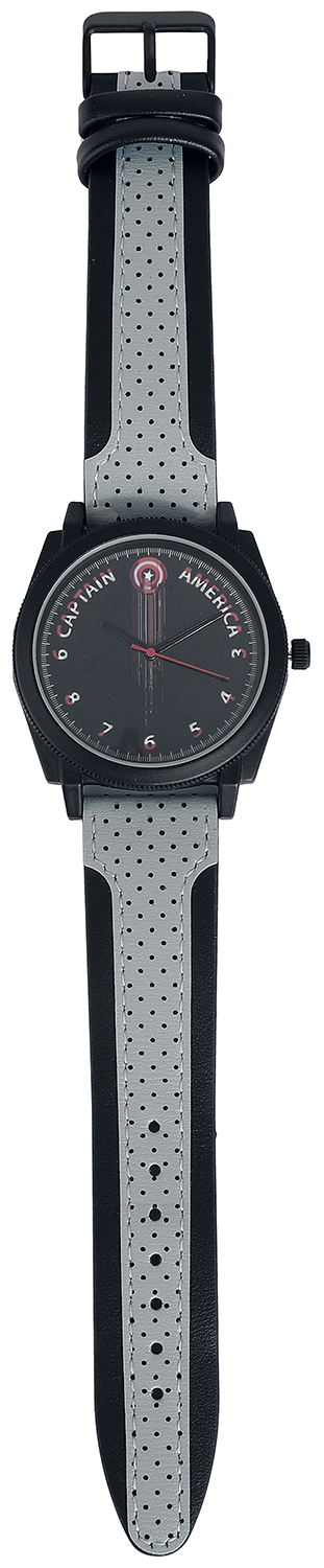 Montres bracelets Disney de Captain America - Bouclier - pour Unisexe - multicolore - Captain America - View 2