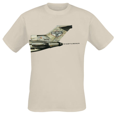 T-Shirt Manches courtes  de Beastie Boys - No Sleep Til Brooklyn Plane - S à 3XL - pour Homme - sable - Beastie Boys