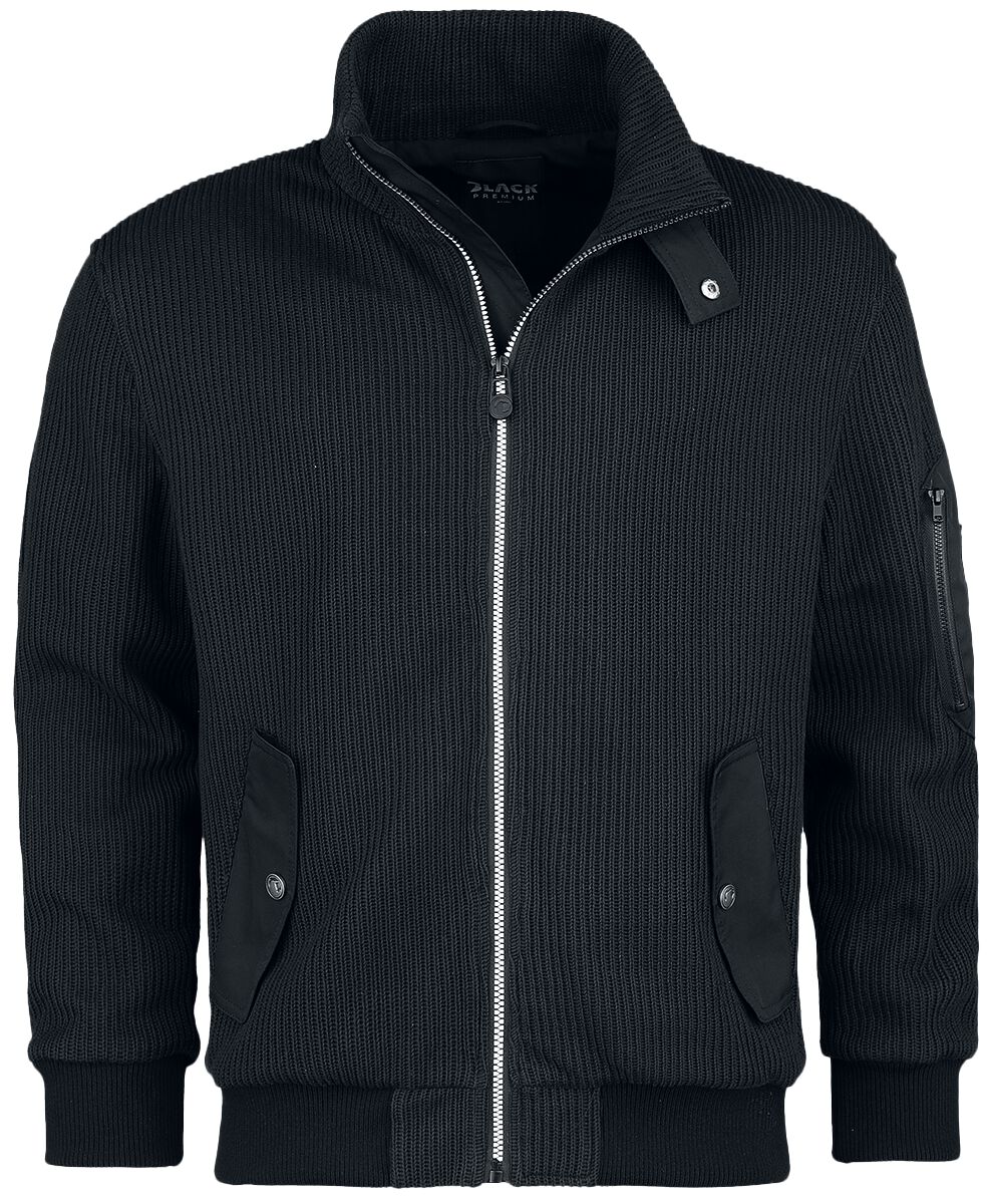 Veste mi-saison  de Black Premium by EMP - Veste avec poches sur les manches - S à XXL - pour Homme - noir - Black Premium by EMP