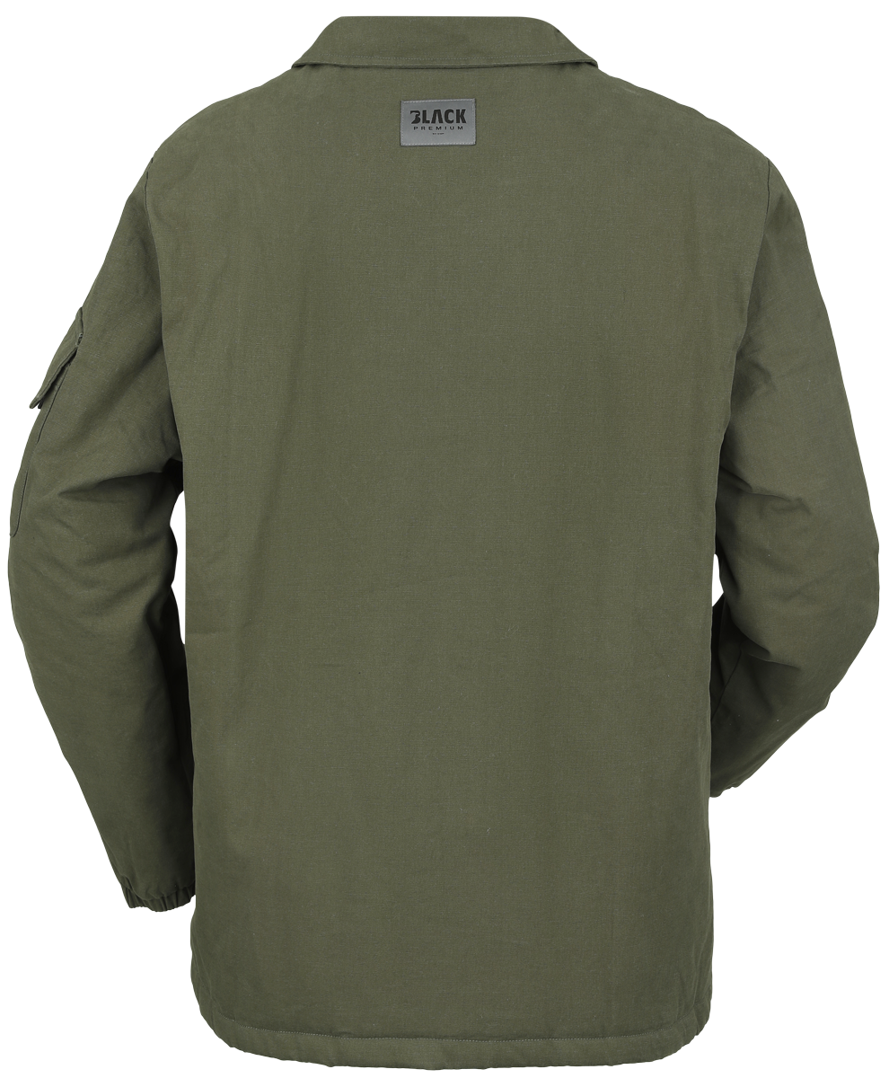 Veste mi-saison  de Black Premium by EMP - Veste Army Vintage - S à XXL - pour Homme - olive - Black Premium by EMP - View 2