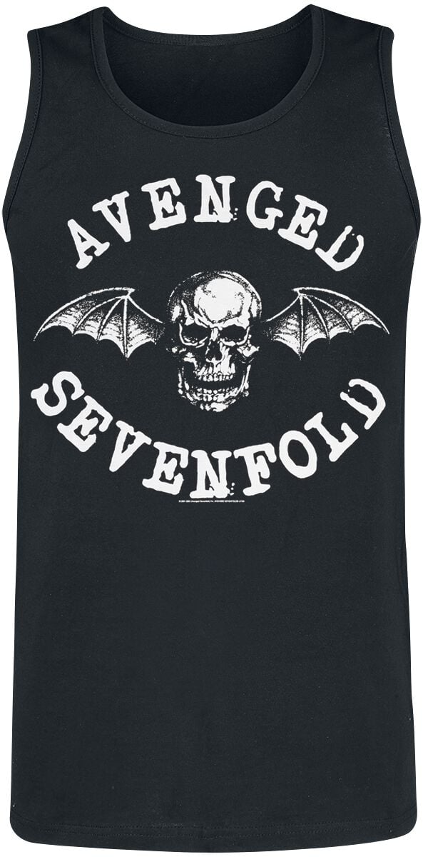 Débardeur  de Avenged Sevenfold - Skull Logo - S à 3XL - pour Homme - noir - Avenged Sevenfold