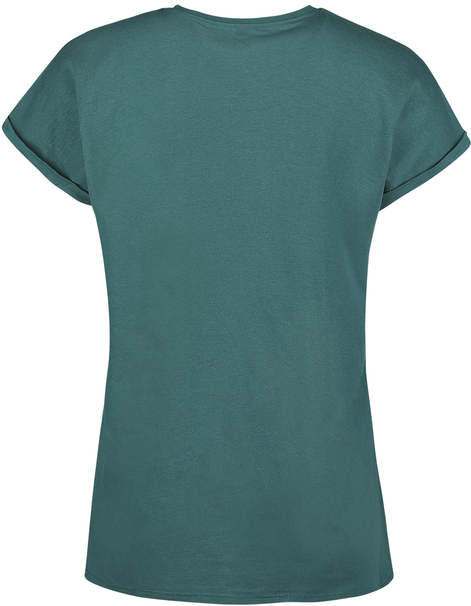 T-Shirt Manches courtes  de Nirvana - Something In The Way - S à XXL - pour Femme - bleu - Nirvana - View 2