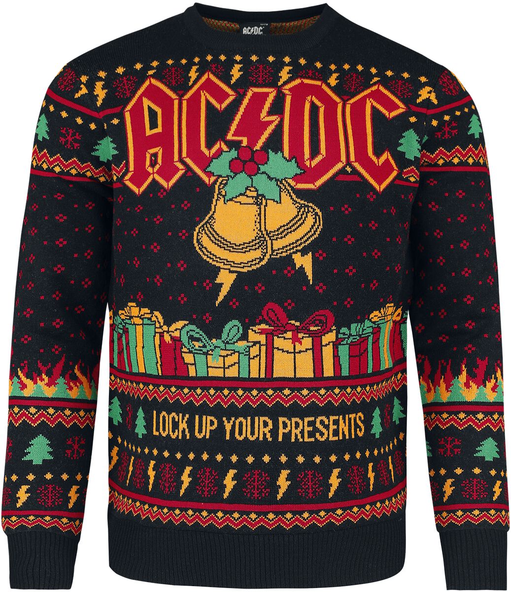 Pull de Noël  de AC/DC - Holiday Sweater - M à 3XL - pour Homme - multicolore - AC/DC
